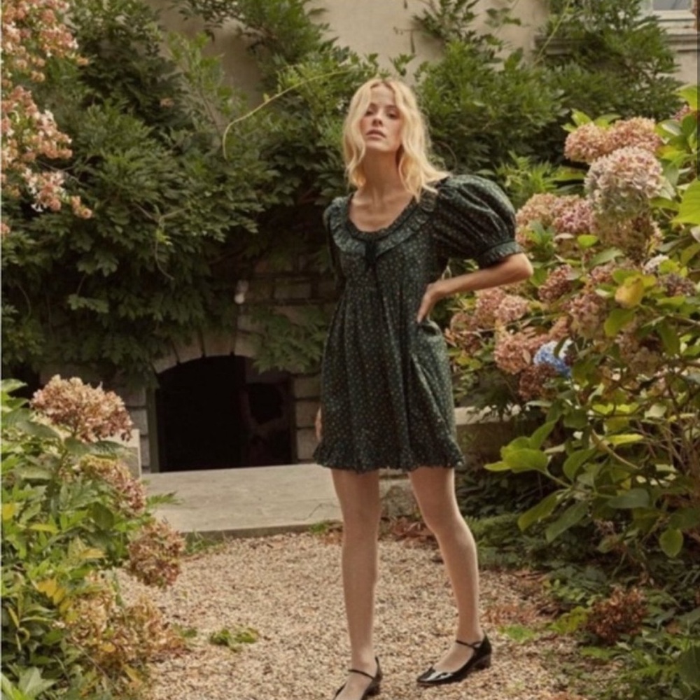 Doen Marcela Dress Forest park monceau. Worn once. Sold out item